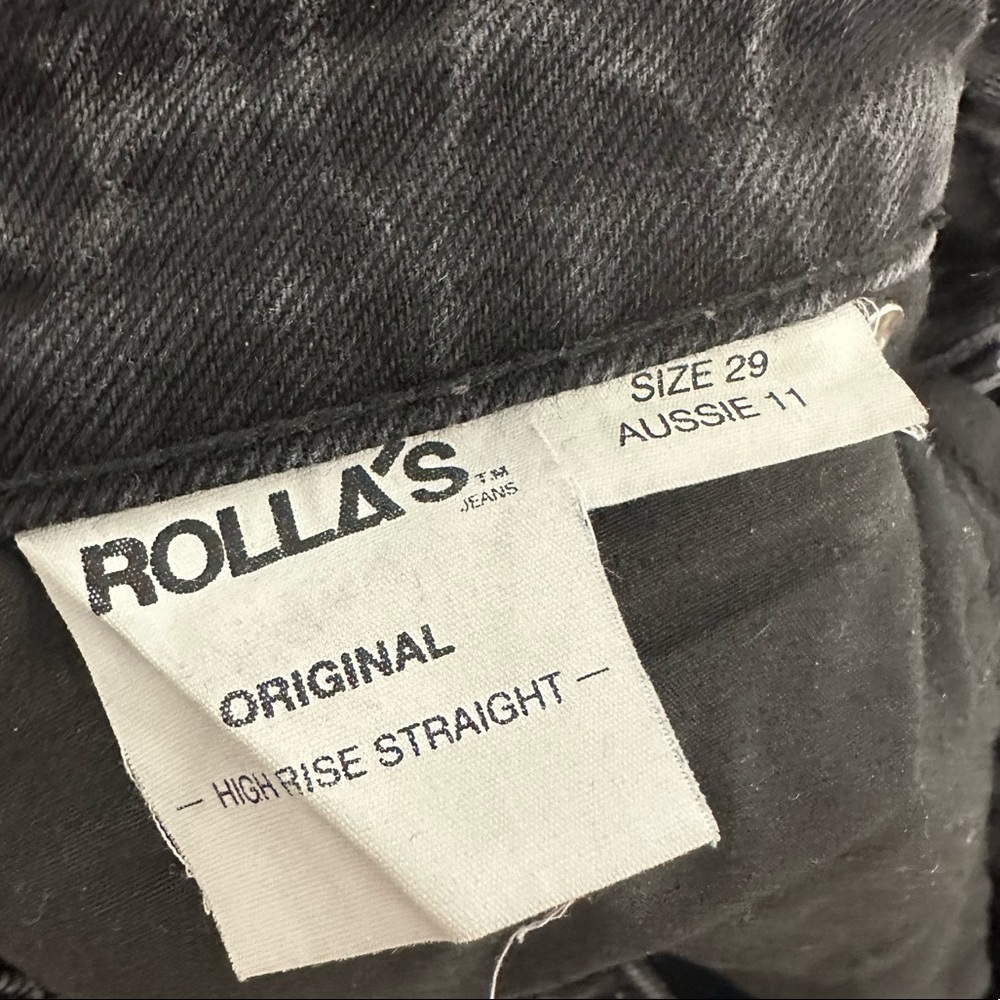 ROLLA’S Original High Rise Straight - Picture 3 of 3